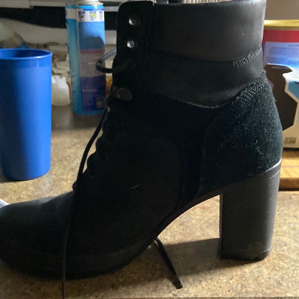 Timberland high heeled boots